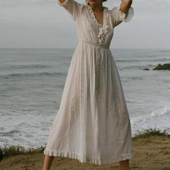 Doen Ellora Dress in Salt - Picture 2 of 10